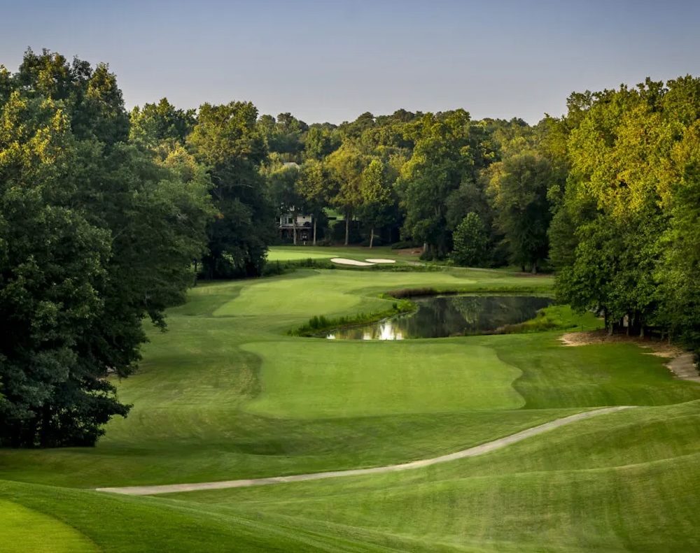 golf course at Chateau Elan