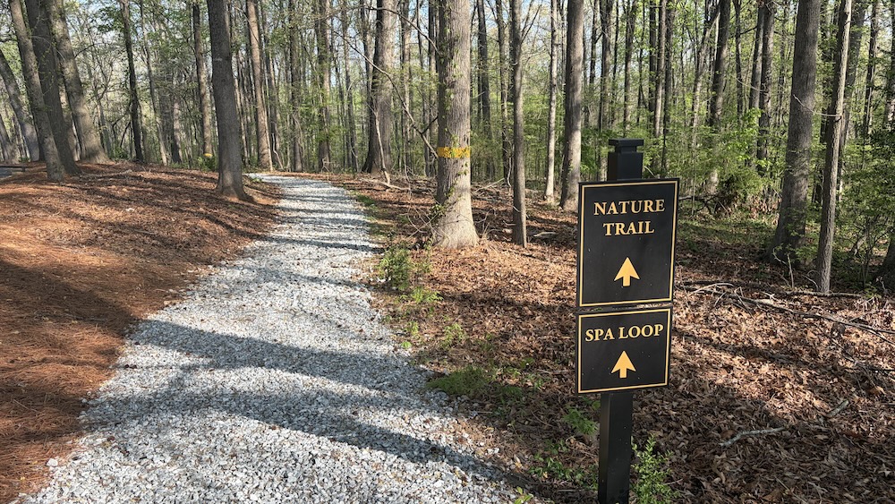 nature tail at chateau elan