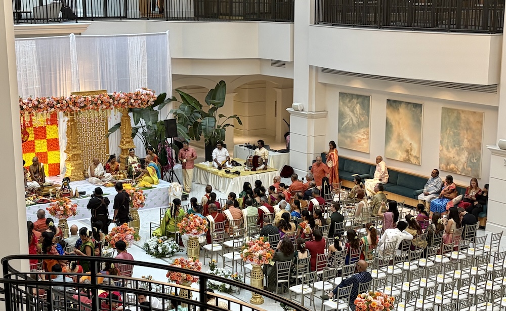 South asian wedding at chateau elean
