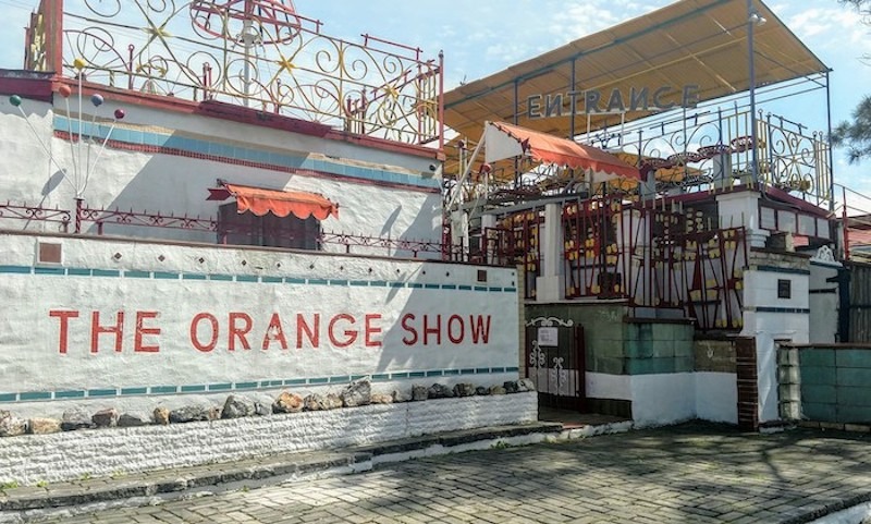 Entrance to The Orange Show