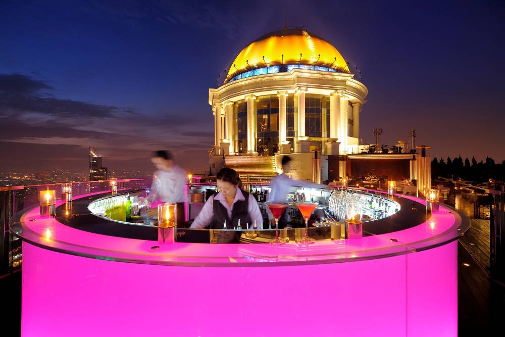 Have A Drink At The World s Highest Rooftop Bar The Travel 100