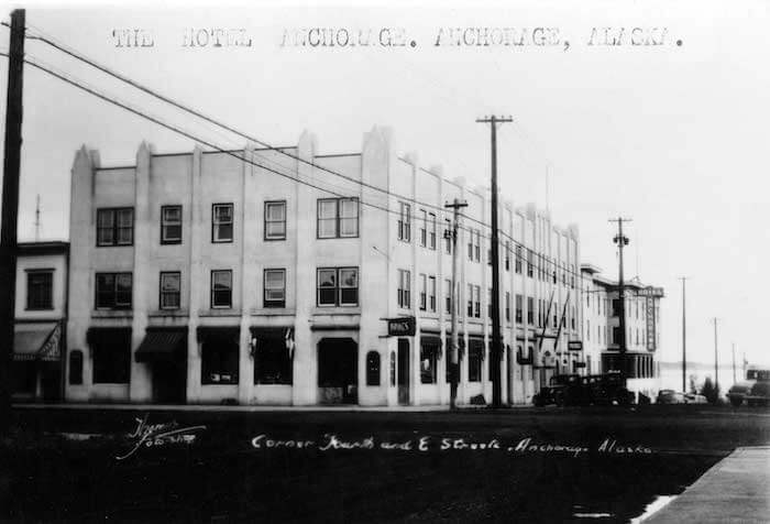 Historic Anchorage Inn in 1916