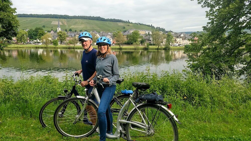 bike trip on Moselle River