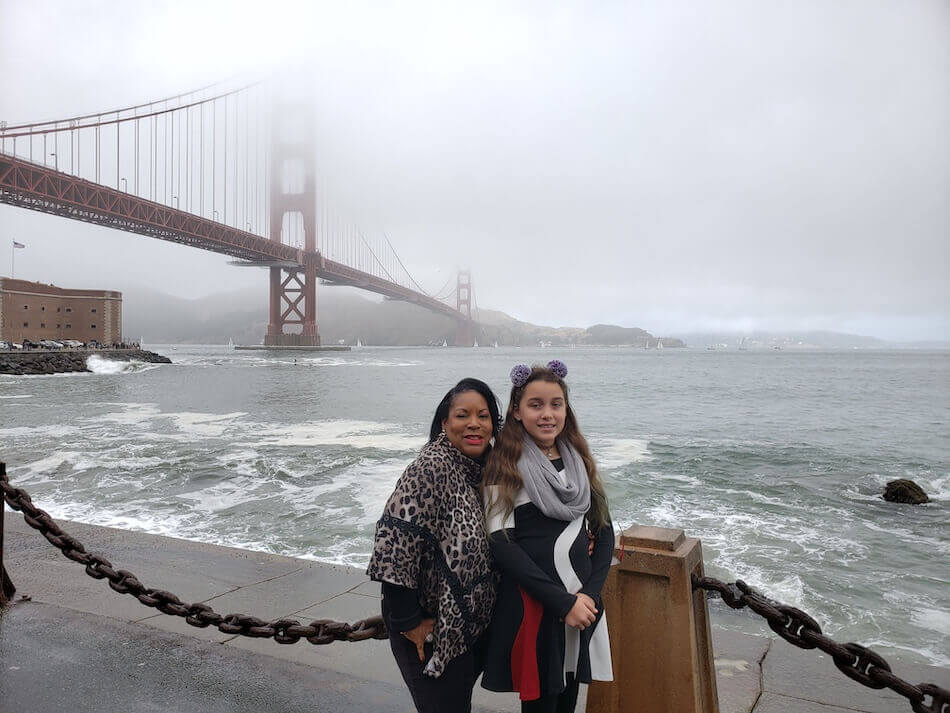 Tiffany Cochran and her daughter Emerson on one of their many mother daughter weekend trips.