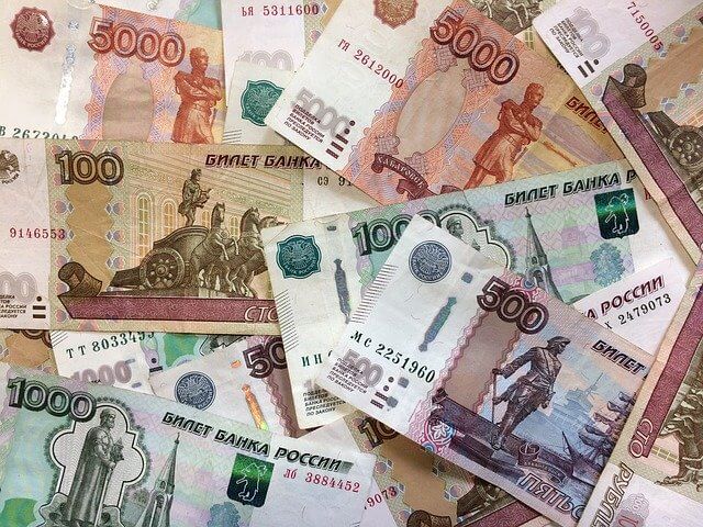 Rubles for a russia cruise