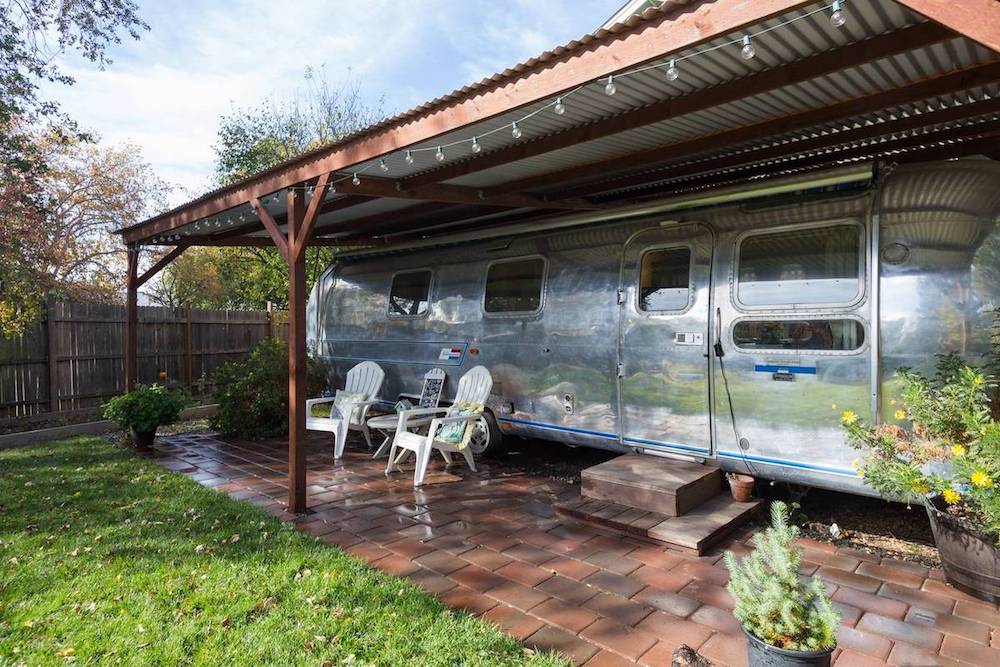 Airstream Airbnb rental in Napa Valley, California
