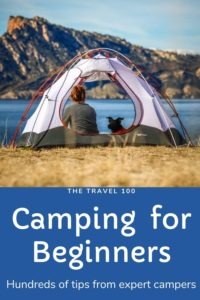 camping for beginners pinterest post
