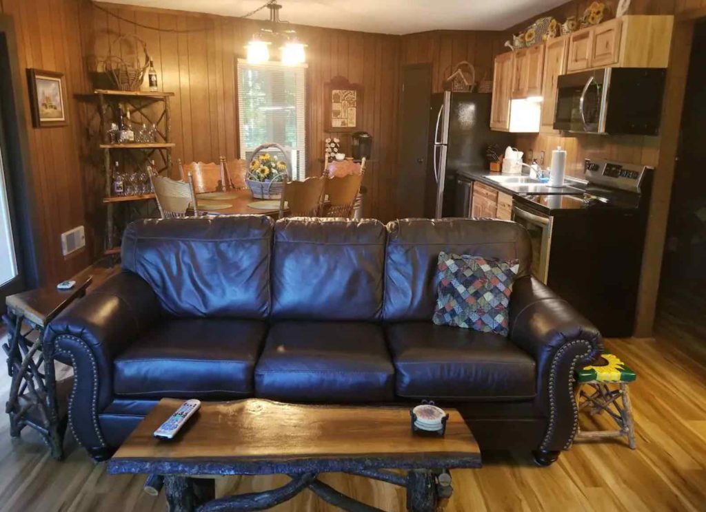 Beech Mountain condo living room