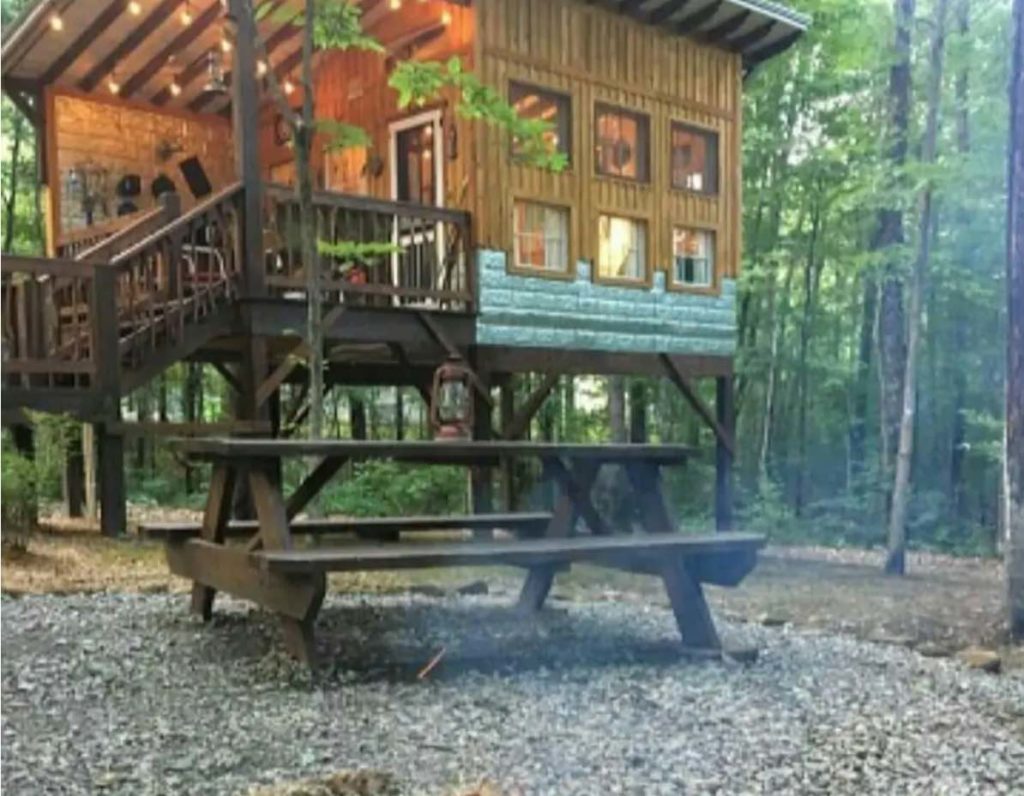 Glamping at Deer Camp near Chattanooga TN