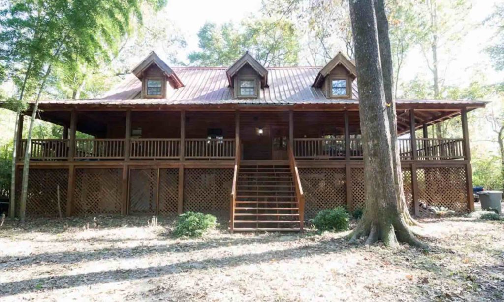 cabin in Louisiana