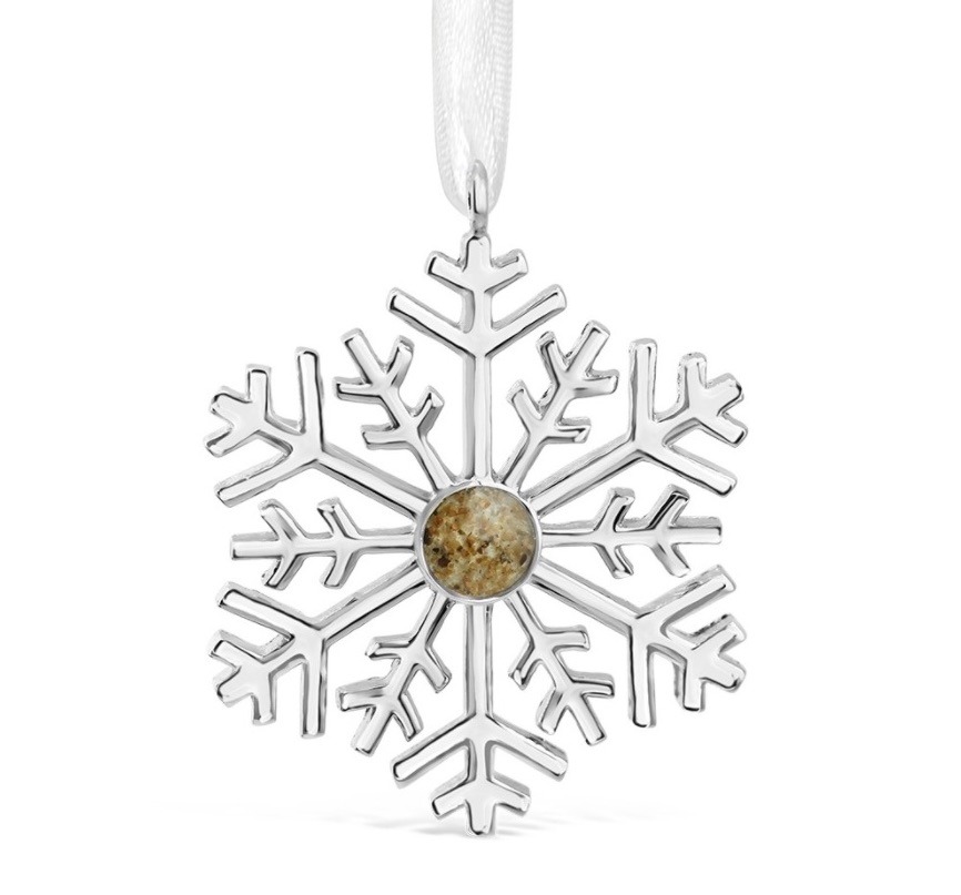 dune jewelry snowflake ornament