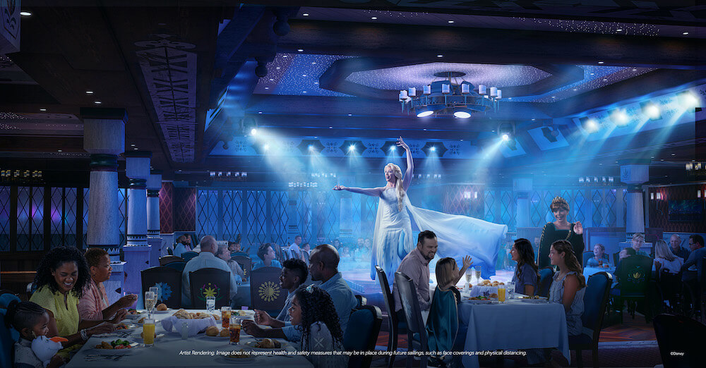 rendering of Arendelle: A Frozen Dining Adventure 