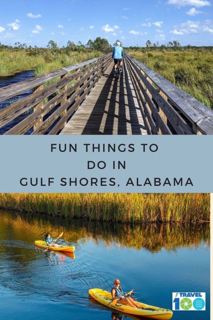pinterest pin for fun things to do in Gulf Shores alabama