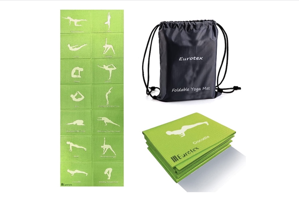 Stay Flexible, Centered On the Road with Travel Yoga Mats - The Travel 100
