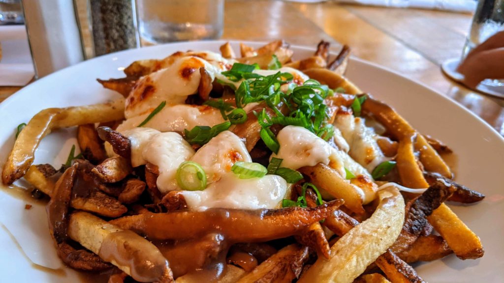 poutine at The Old fashioned in Madisob