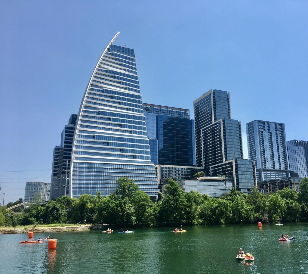downtown Austin skyline