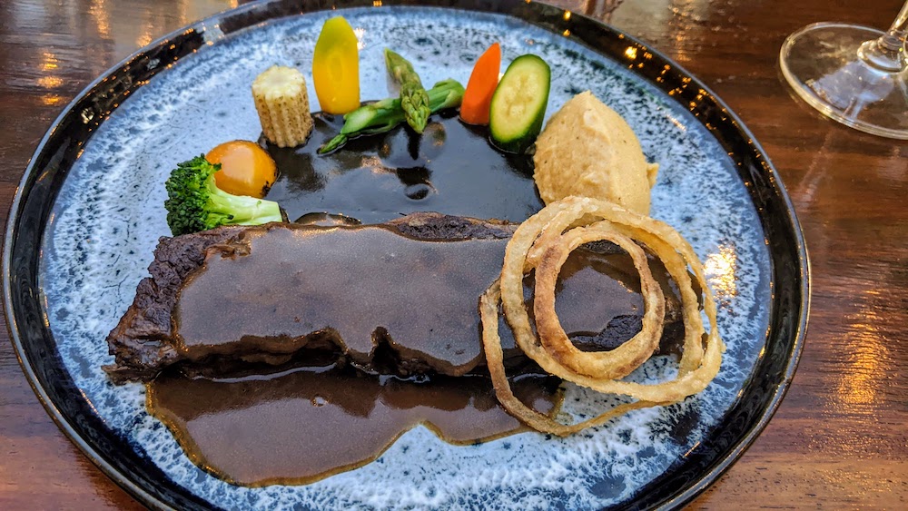 short rib dish at Marriott Puerto Vallarta