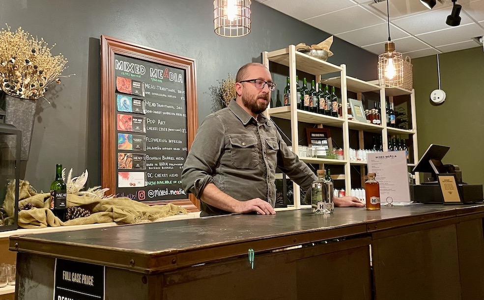 Chris Roedl at Hatch Distilling Company