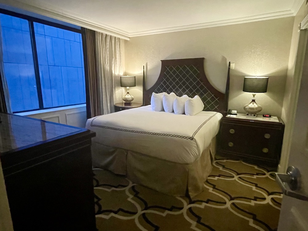 bedroom at InterContinental Hotel