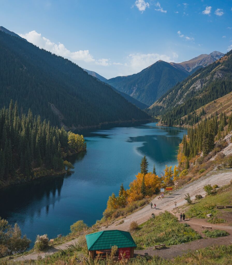 Kolsai Lakes in Kazakhstan, one of the day trips from Almaty