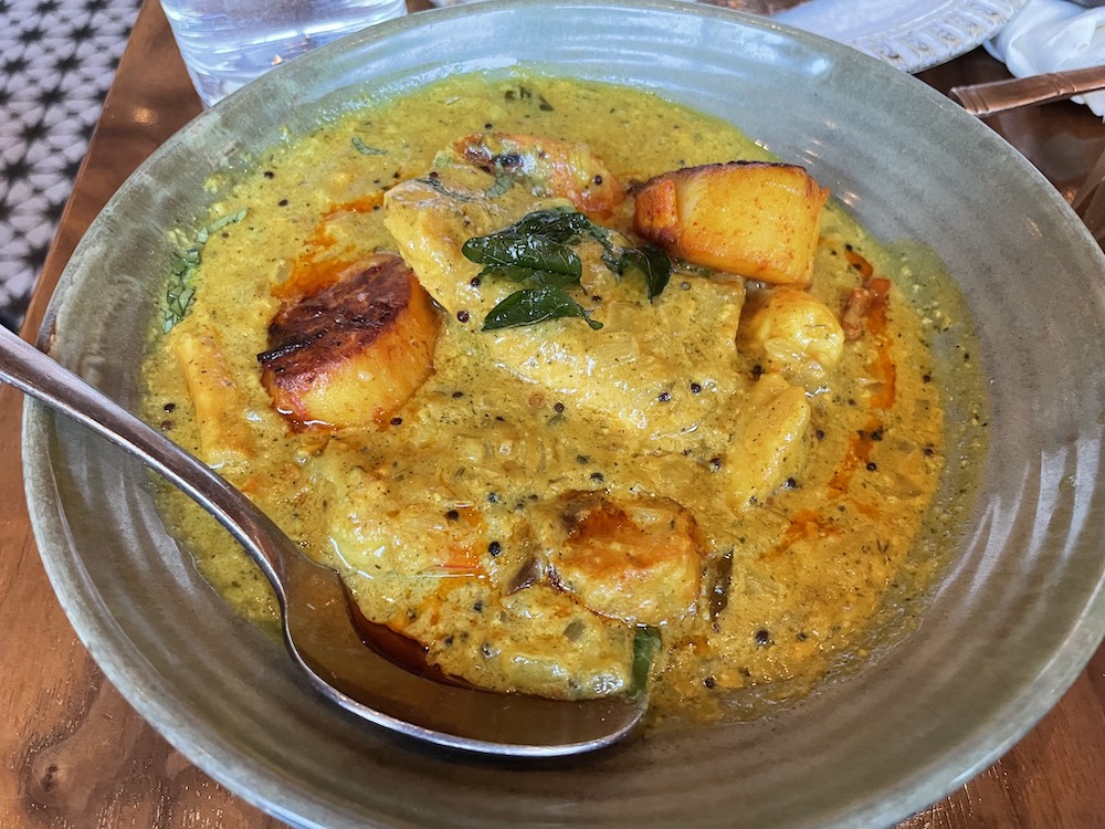  seafood moilee at Clove in Surrey