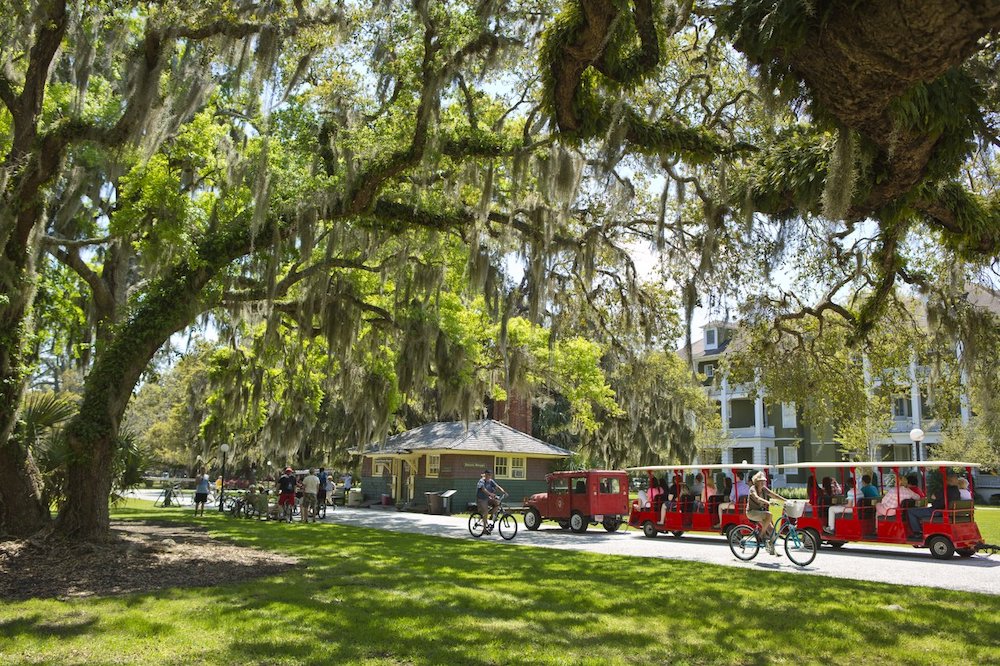 Landmark Trolley tour on Jekyll Island