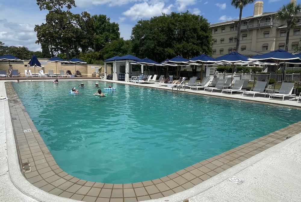 swimming pool at Jekyll Island Club Resort