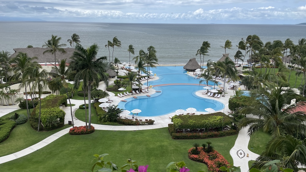 view from room at Grand Velas