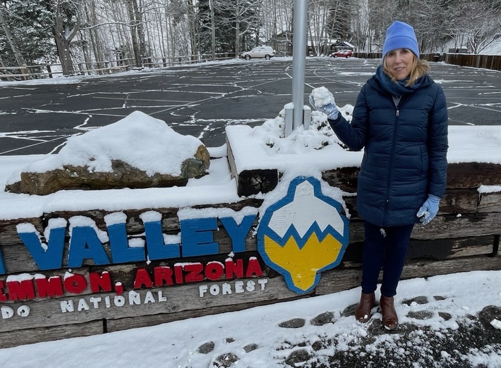 Jan Schroder at Mount Lemmon Ski Valley