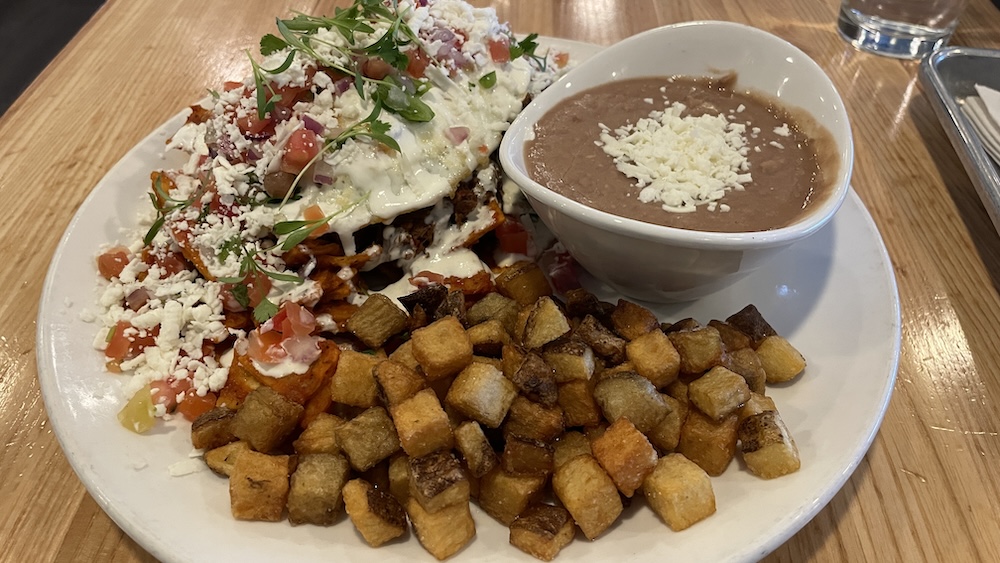 breakfast at Seis Kitchen in Tucson