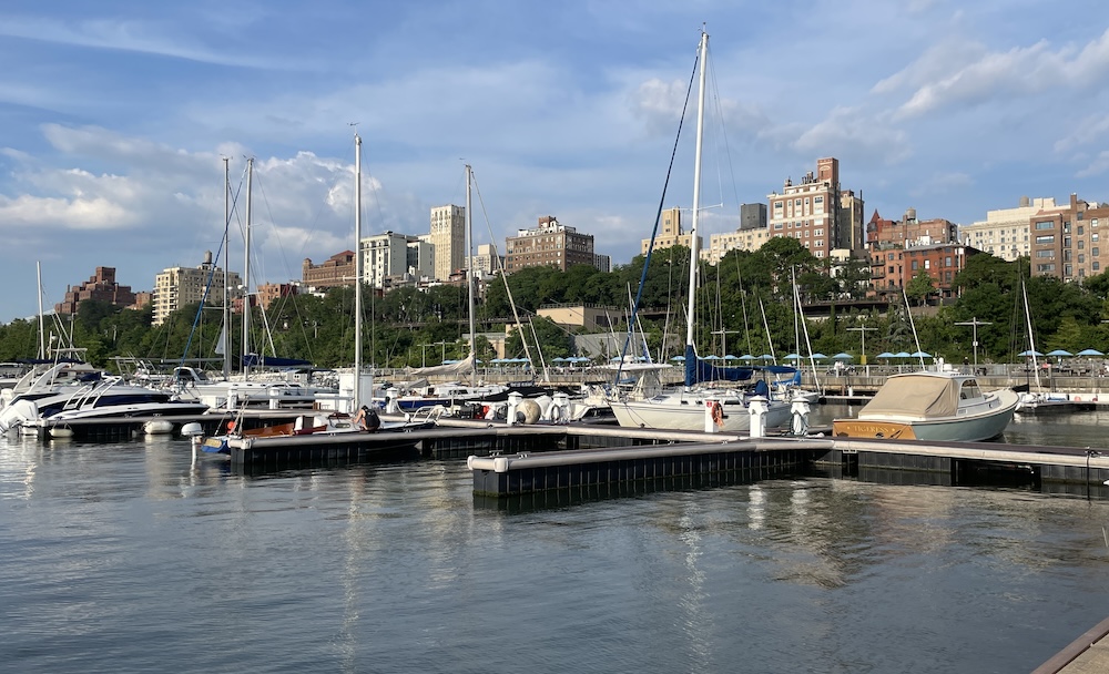 view of brooklyn from the brooklyn marina