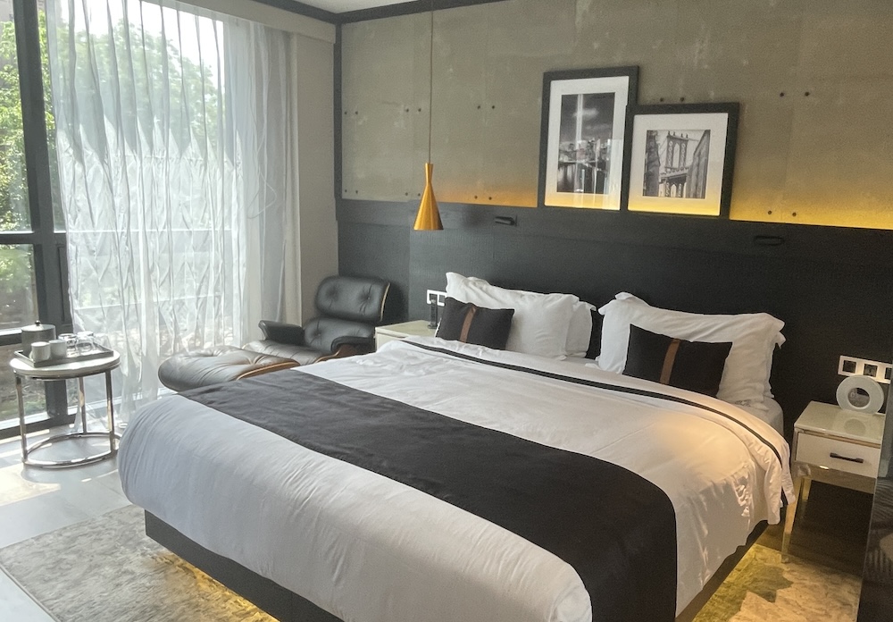 room at 42 hotel in Brooklyn