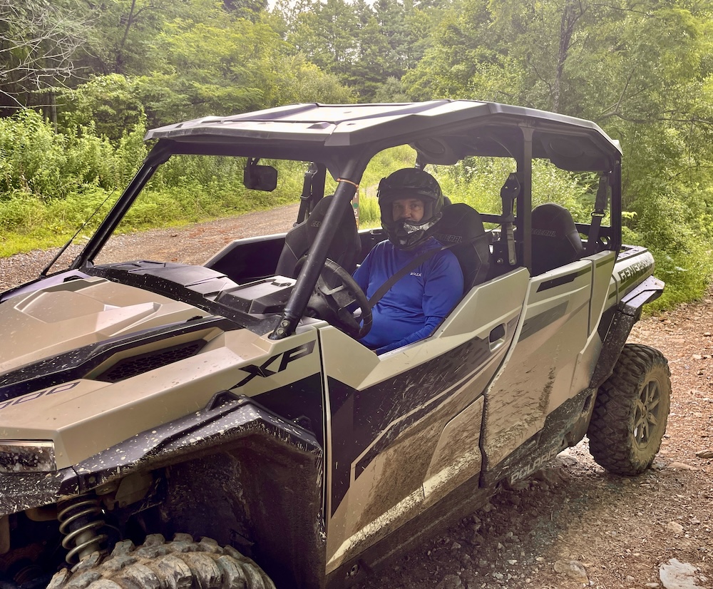 Chris Schroder in ATV